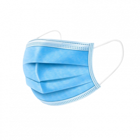 3 Ply Surgical Face Mask (Blue)