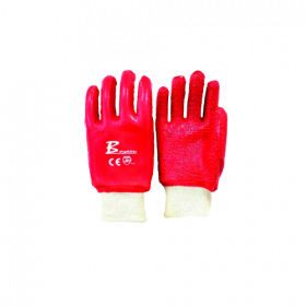 Bayaan PVC Knit Wrist Terry Palm Gloves