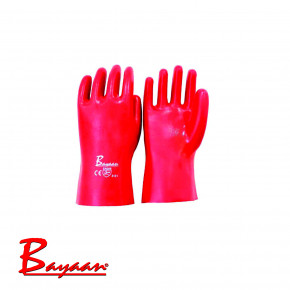 Bayaan Pvc Open Cuff 27cm Gloves CE Approved