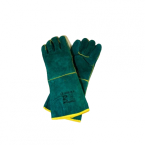Bayaan Green Lined Elbow Welding Glove