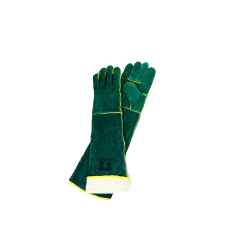 Bayaan Green Lined Shoulder Welding Glove