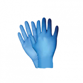 Bayaan Blue Nitrile Powder Free Examination Gloves