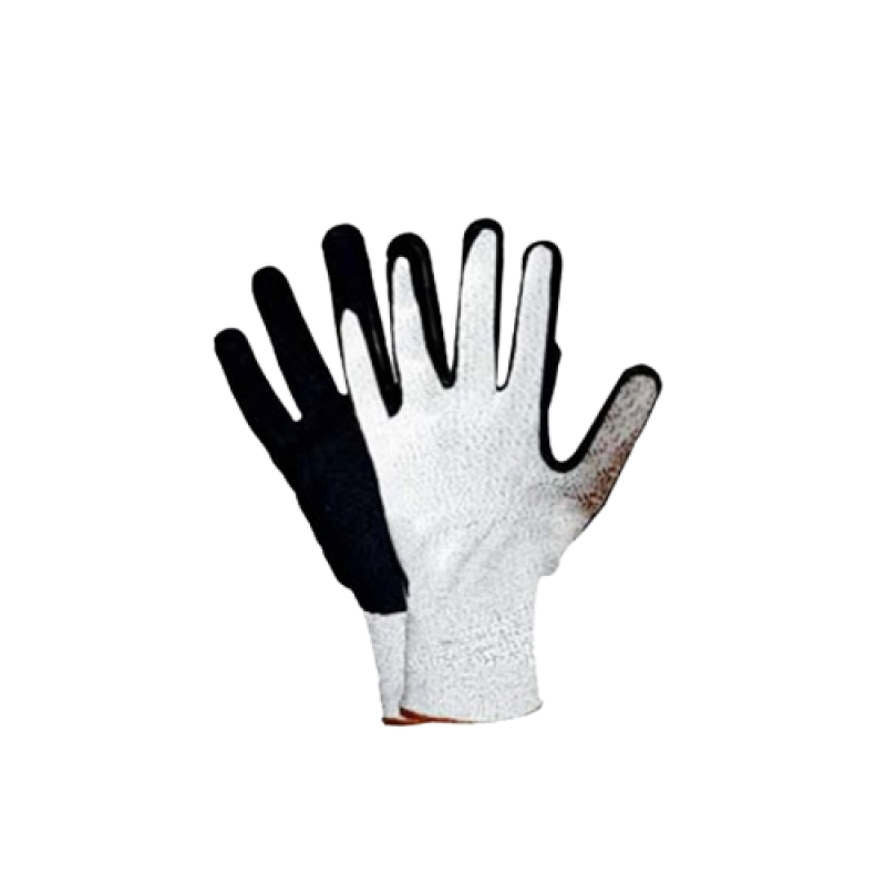 Bayaan Nitrile PU Sand Finish Cut Level 5 Gloves