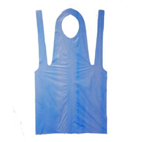 Disposable Apron PE Blue 