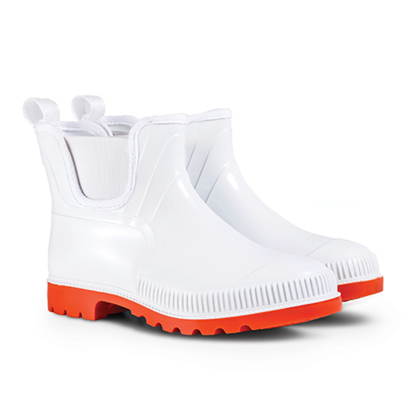 WAYNE Chelsea Boot Red & White
