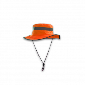 Bayaan Orange Cricket Hat With Reflective Tape
