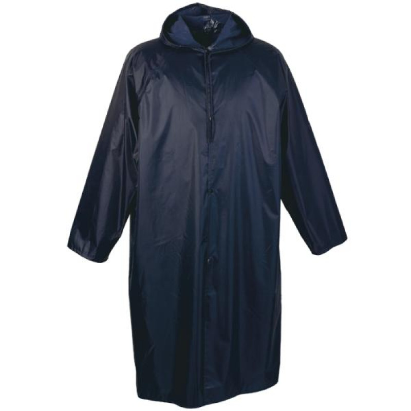 Bayaan Navy Rubberised Rain Coat