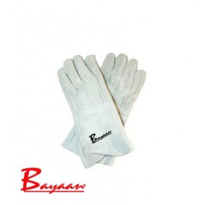 Bayaan Chrome Leather Gloves