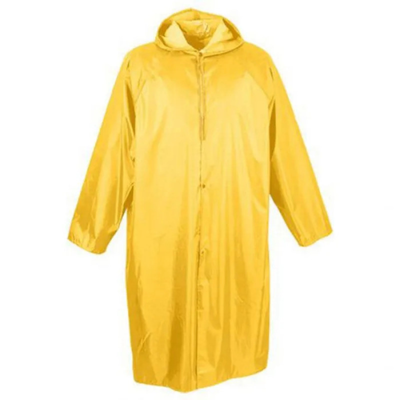 Bayaan Yellow Rubberised Rain Coat