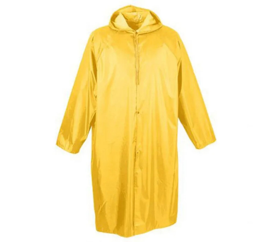 Bayaan Yellow Rubberised Rain Coat